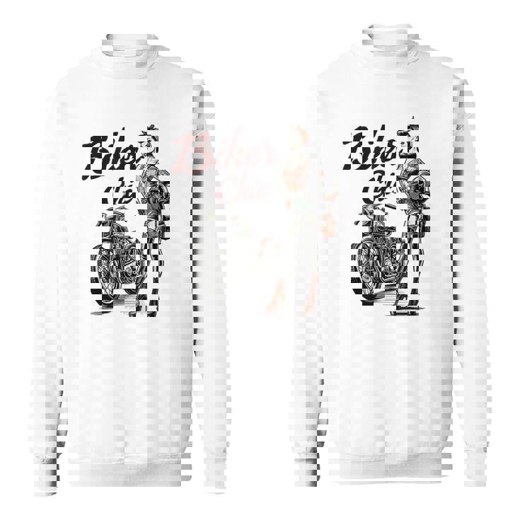 レトロなピンナップ スウェットシャツ