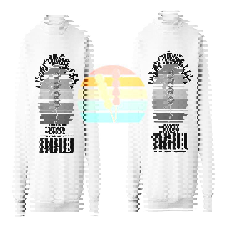 レトロタングル「Tanghuluなしでは人生は想像できない」 スウェットシャツ