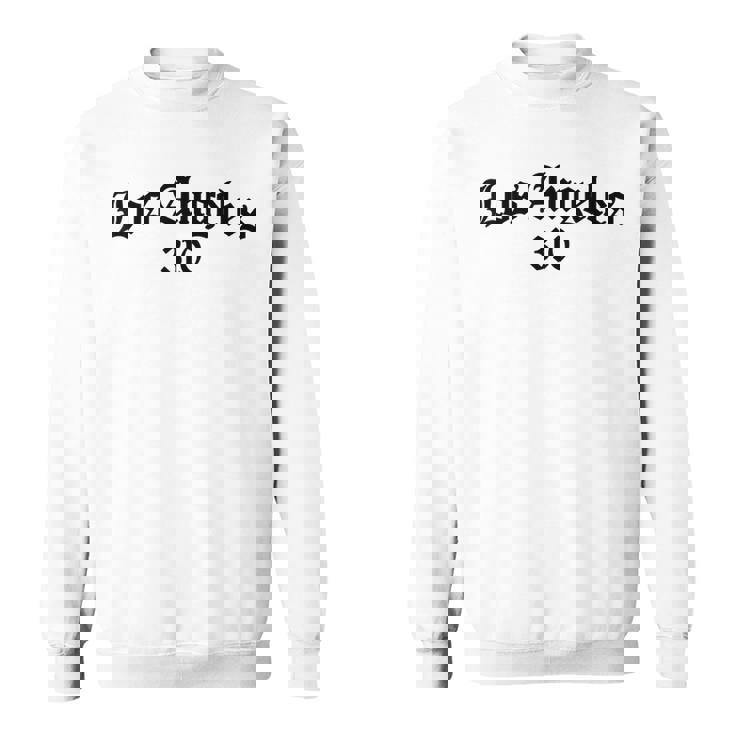 ロサンゼルス310エリアコードla スウェットシャツ