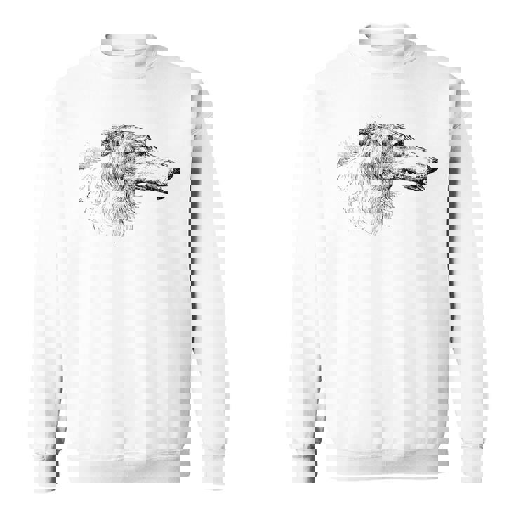 ロシアンハウンドドッグ ボルゾイ スウェットシャツ