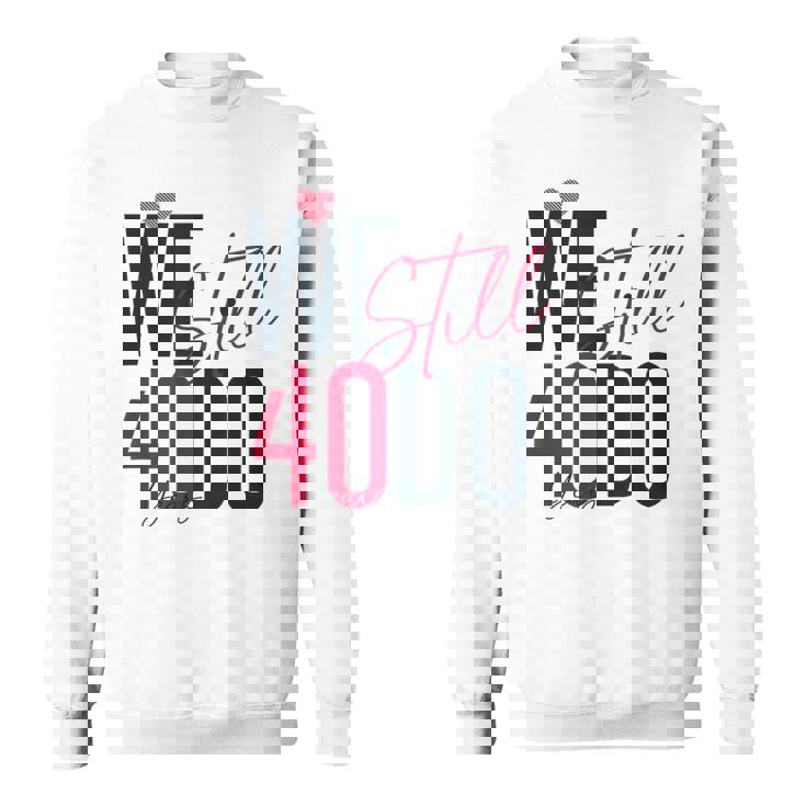 ロマンティックな結婚40周年 Wetill Do 40年 スウェットシャツ