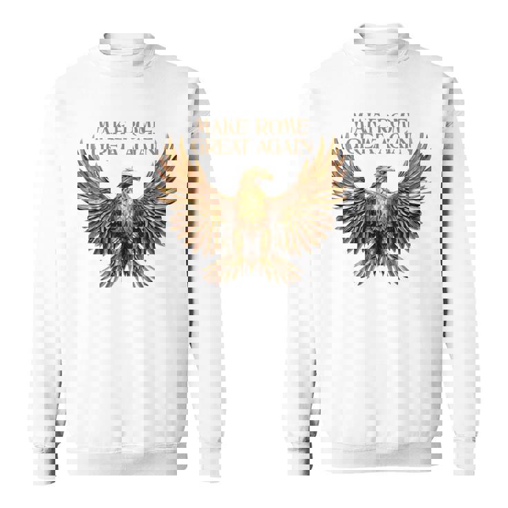 ローマを再び偉大にする ローマの土星 サトゥルナーリア クリスマス 長袖tシャツ スウェットシャツ