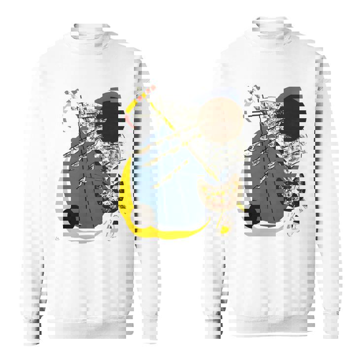 ワシリー・カンディンスキー作「スモール・ワールドii」1922 長袖tシャツ スウェットシャツ