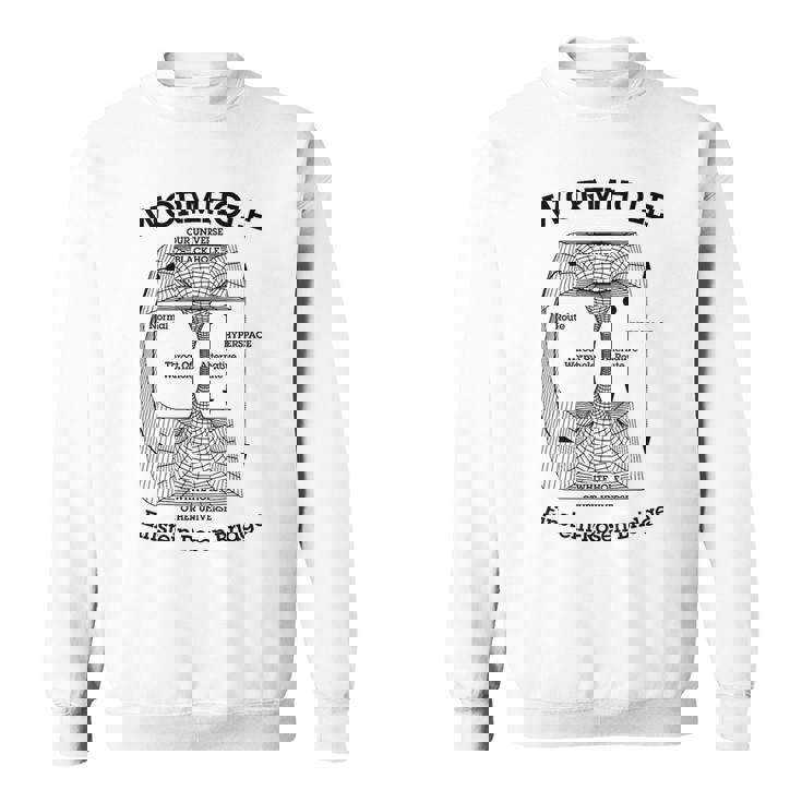 ワームホール アインシュタイン-ローゼンブリッジ ブラックホール ハイパースペース物理学 スウェットシャツ