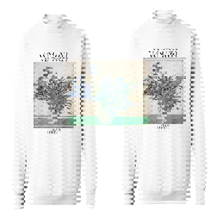 ヴァン・ゴッホ アイリス 印象派 アート絵画 ヴィンセント・ヴァン・ゴッホ スウェットシャツ