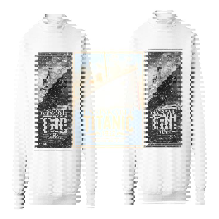 ヴィンテージ Rms タイタニック 1912 クルーズ歴史ポスター 記念品 長袖tシャツ スウェットシャツ
