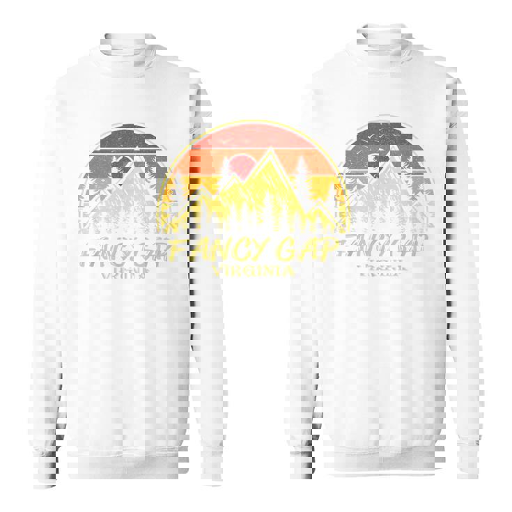 ヴィンテージ ファンシー ギャップ バージニアa 山 ハイキング お土産 スウェットシャツ