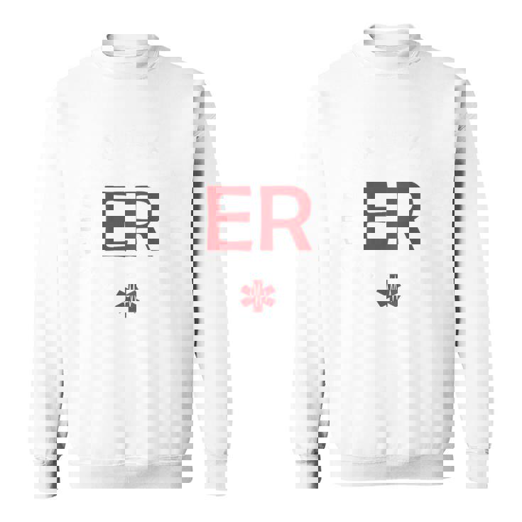 ヴィンテージ 救急科 緊急治療室 看護師 背中 スウェットシャツ