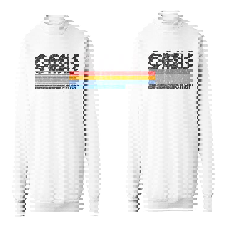 ヴィンテージ70年代80年代スタイルオアシス、Ca スウェットシャツ