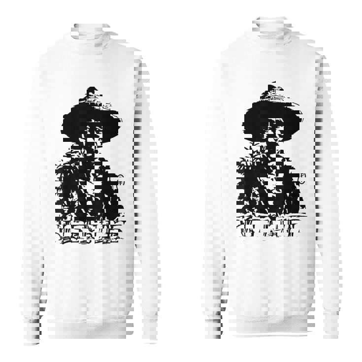 ヴィンテージの米農家のポートレート、米は命です スウェットシャツ