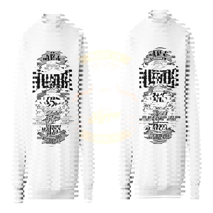 ヴィンテージ還暦祝い 1965年11月生まれ 60歳 スウェットシャツ