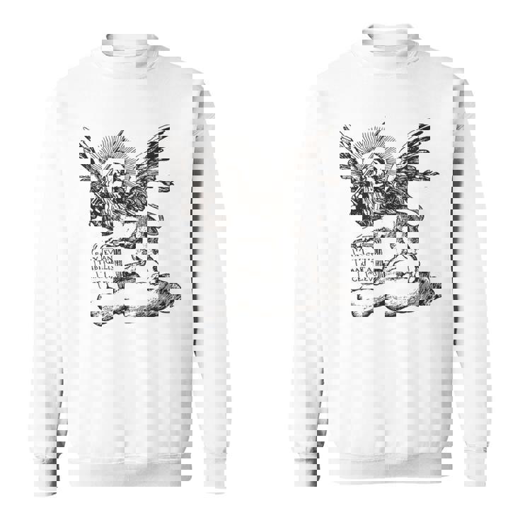 ヴェネツィア共和国のサンマルコ市の翼のあるライオン。 スウェットシャツ