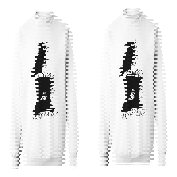 不思議の国のアリス マッドハッター レイブンリドル スウェットシャツ