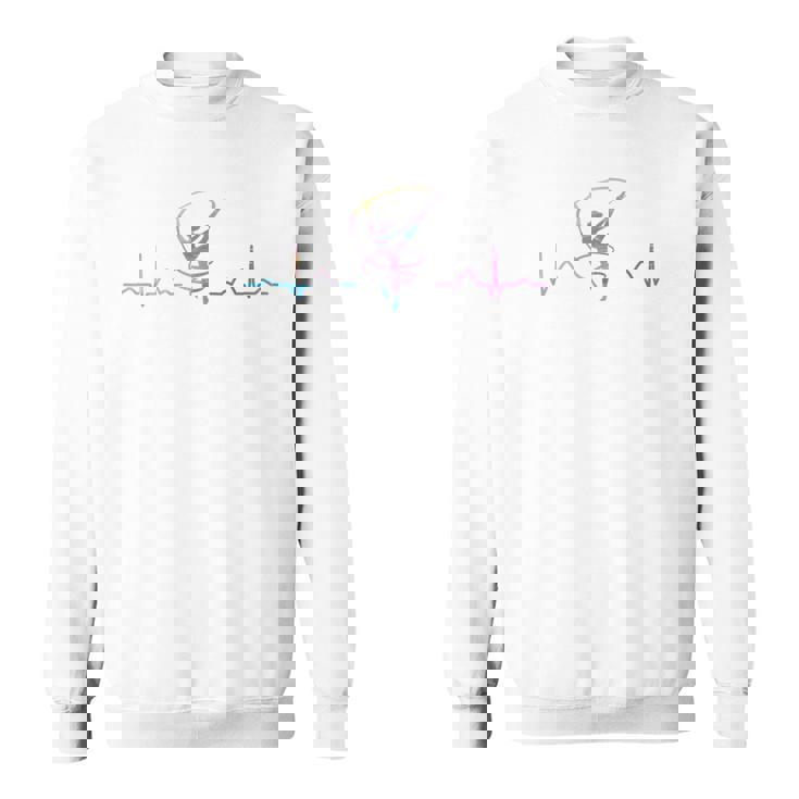 体操 バンド付き ハートビート ガールズ キッズ 新体操 スウェットシャツ