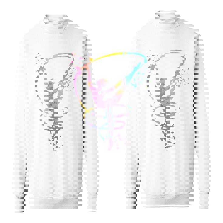 体操選手とバンドガールズ キッズ 新体操 スウェットシャツ