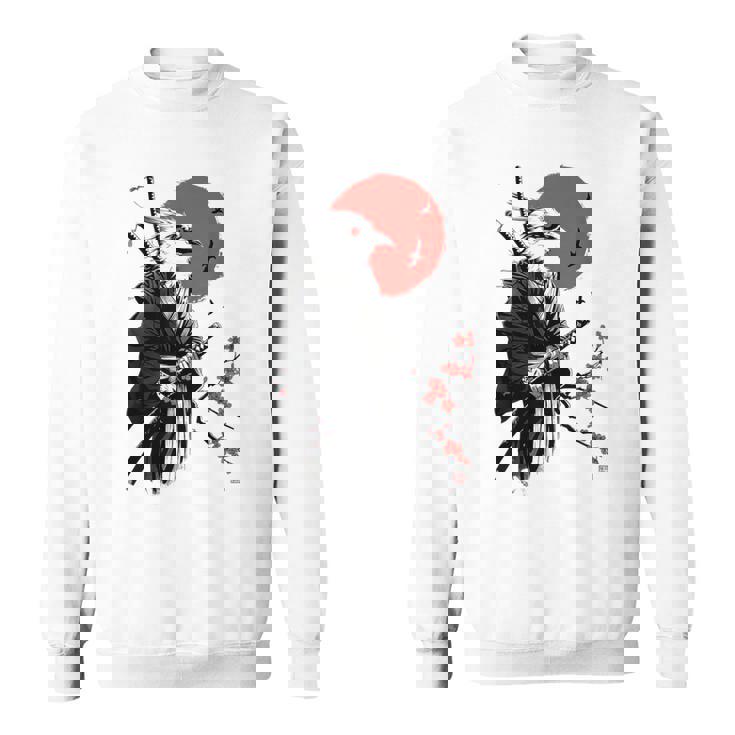 侍戦士 鳥 日本 アニメ グラフィックデザイン スウェットシャツ