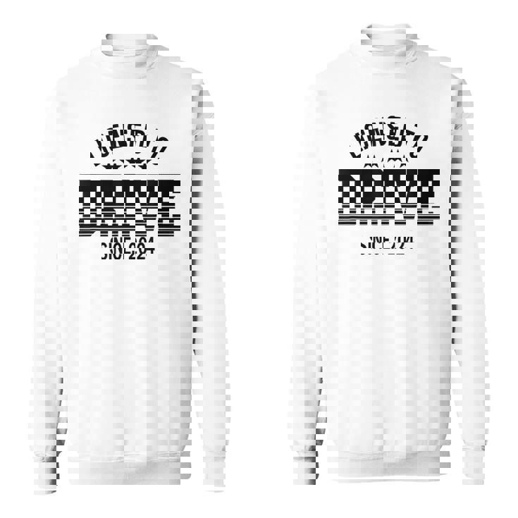 免許 取得 免許 試験 免許 運転手 教習所 初心者 贈り物 免許 学科試験 車 運転免許証 2024 スウェットシャツ