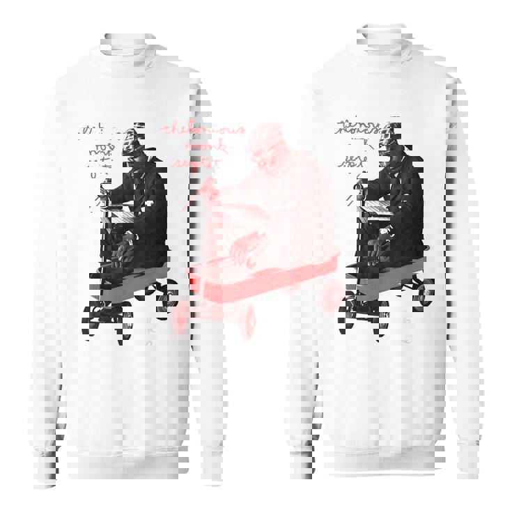 公式セロニアス・モンク・ジャズ・アイコン・グッズ Monks Music スウェットシャツ