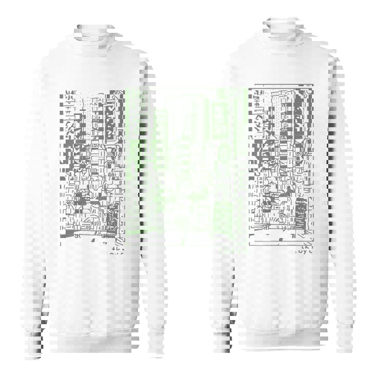 和 ストリート レトロ バイブ 美的 東京 ファッション スウェットシャツ