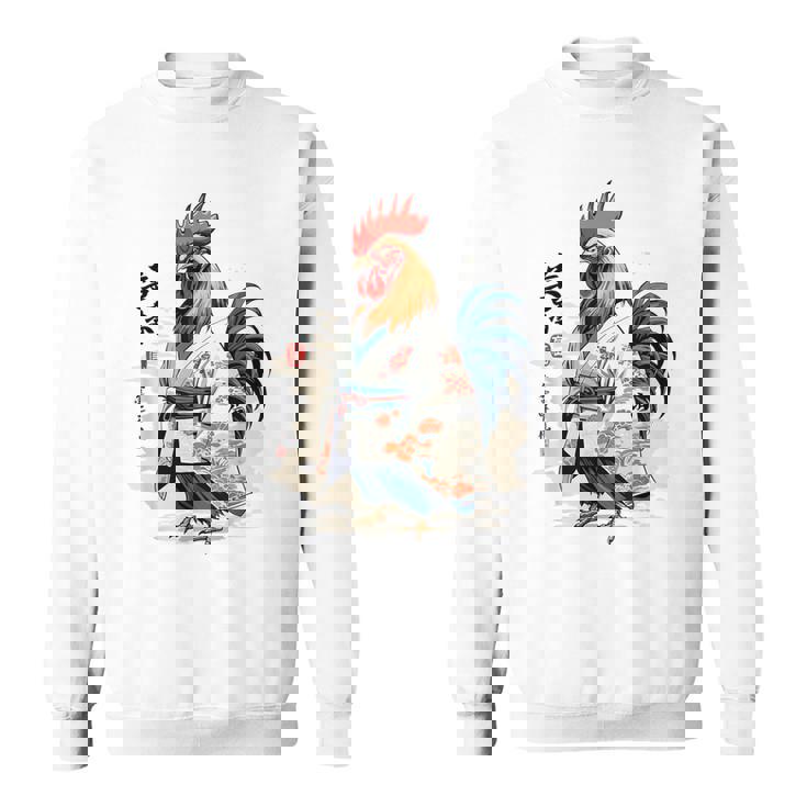 和風チキン 和風美鶏 ストリートウェア スウェットシャツ