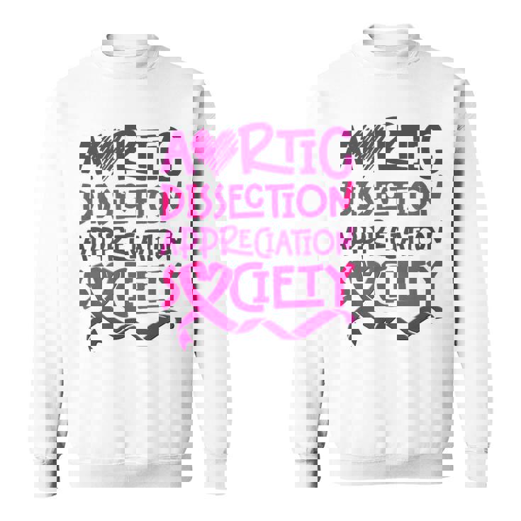 大動脈解離サバイバー スウェットシャツ