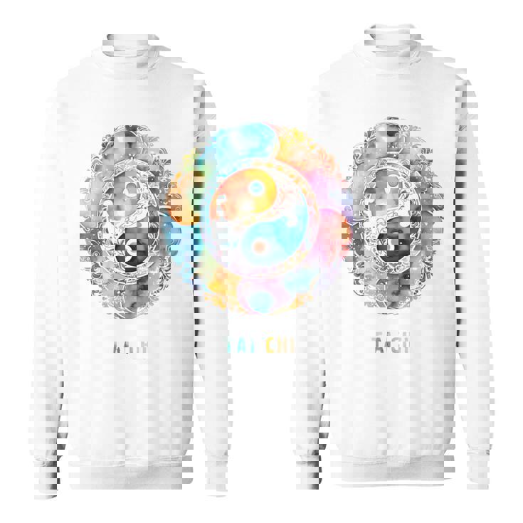太極拳パステル スウェットシャツ