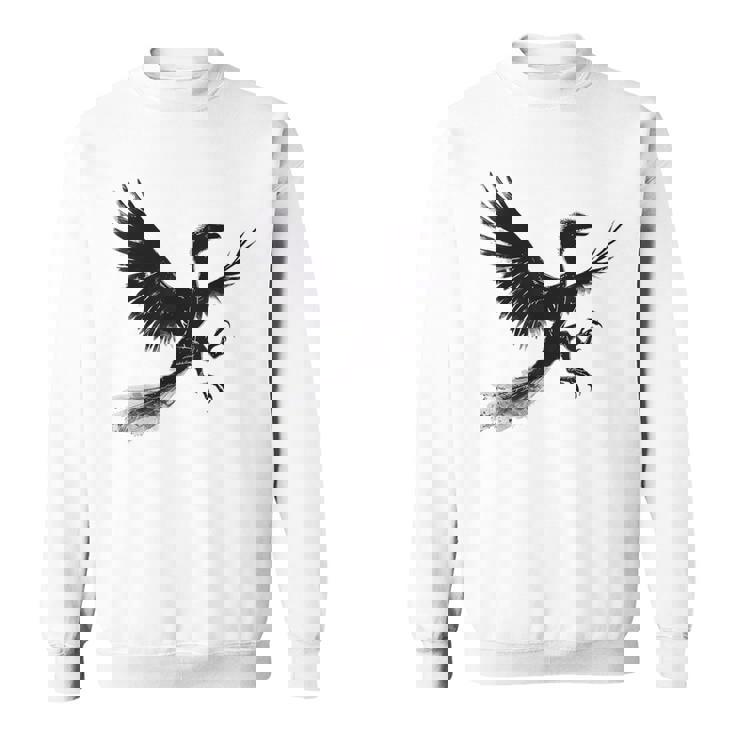 始祖鳥 恐竜モチーフ イラスト 始祖鳥 スウェットシャツ