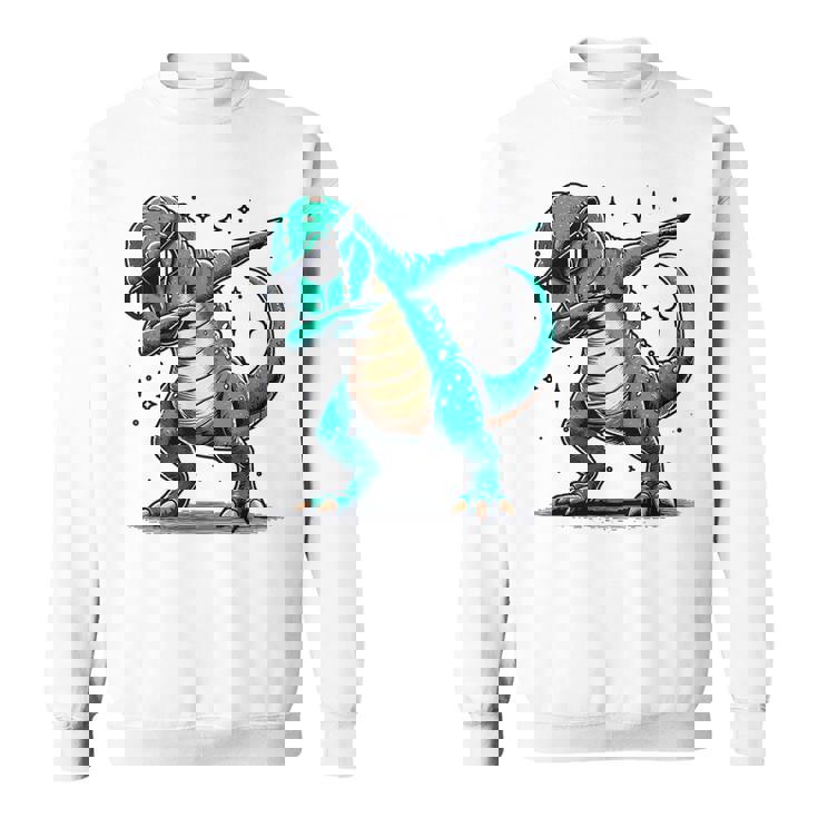 恐竜 ダビングサングラス ダブダンス スウェットシャツ