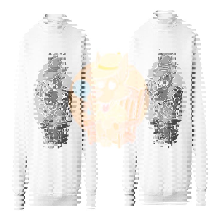 探偵犬 スウェットシャツ