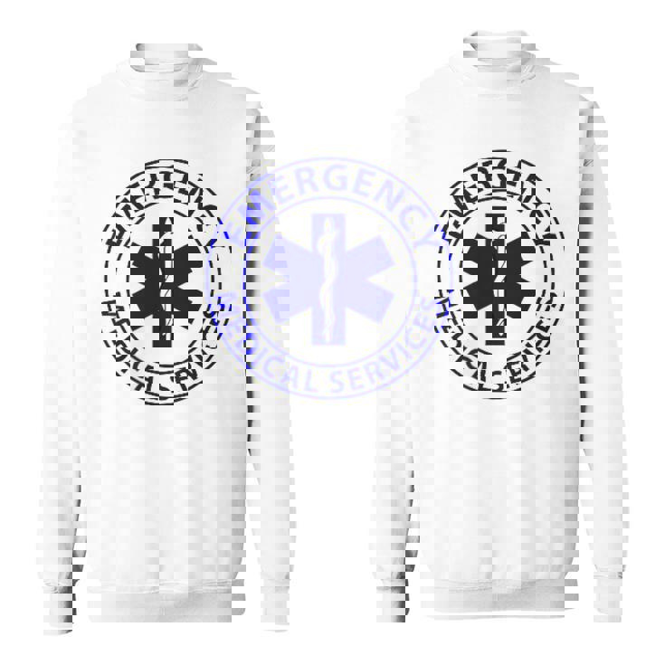 救急医療サービス Emt Ems メンズ レディース 救急救急救急救急救命士 スウェットシャツ