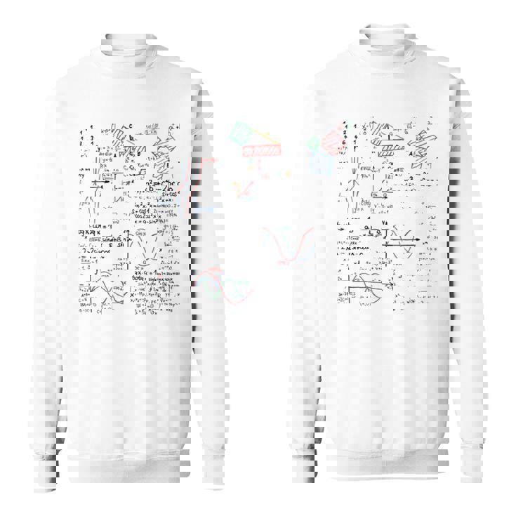 数学 数式 数字 愛 数学 数学 スウェットシャツ