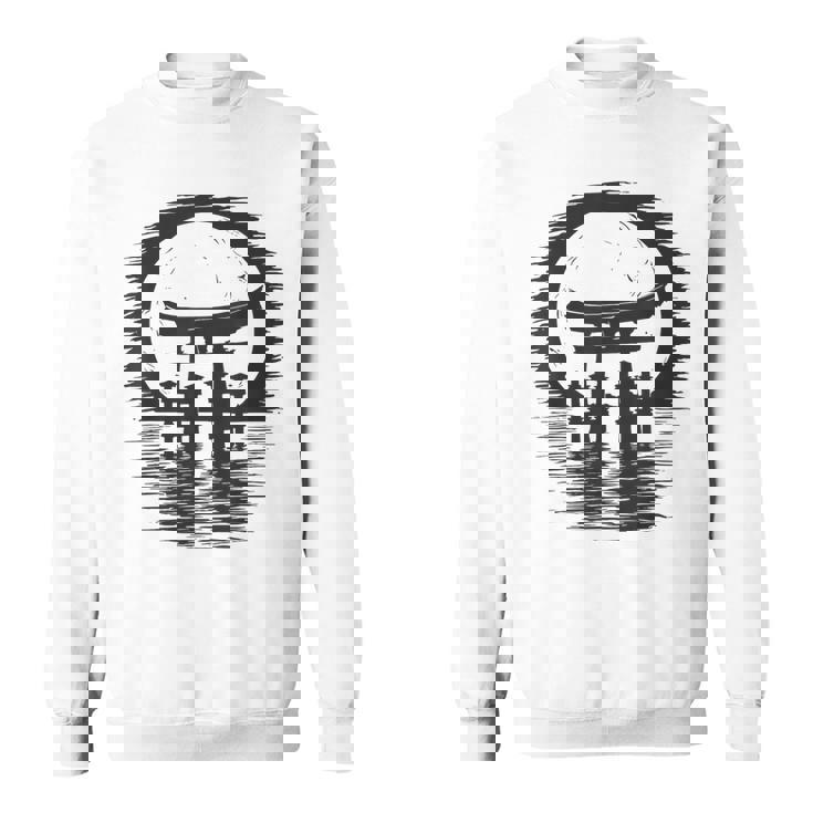 日本の鳥居アート スウェットシャツ