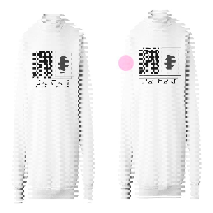 日本国旗 日本の国コード Jpnports Games アスリート スウェットシャツ