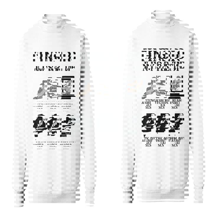 暇つぶし アザラシ 海 シーライフ かわいい 海 動物好き スウェットシャツ