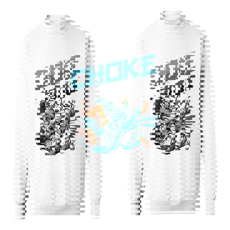 柔術 チョーク エムアウト 格闘技 柔術 スウェットシャツ