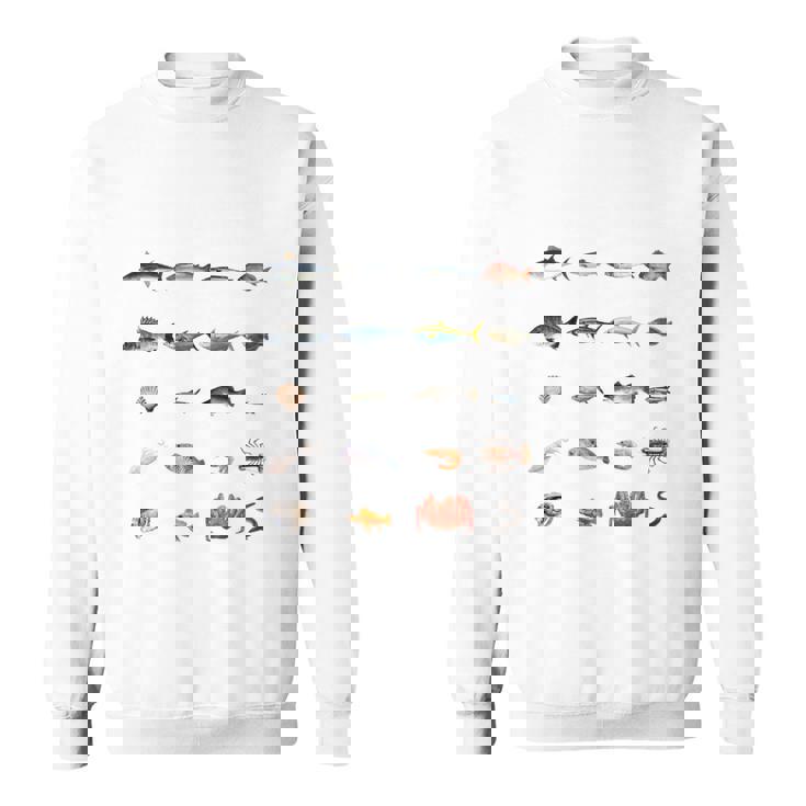 海鮮 ネタ 面白いtシャツ おもしろ 食べ物 文字入り メンズ 面白い 服 オリジナル グッズ 文字tシャツ プレゼント 長袖tシャツ スウェットシャツ