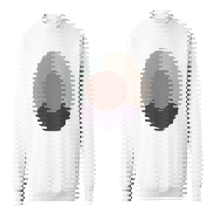 淫夢バッジ バックプリント スウェットシャツ