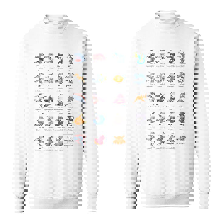 深海魚図鑑 スウェットシャツ