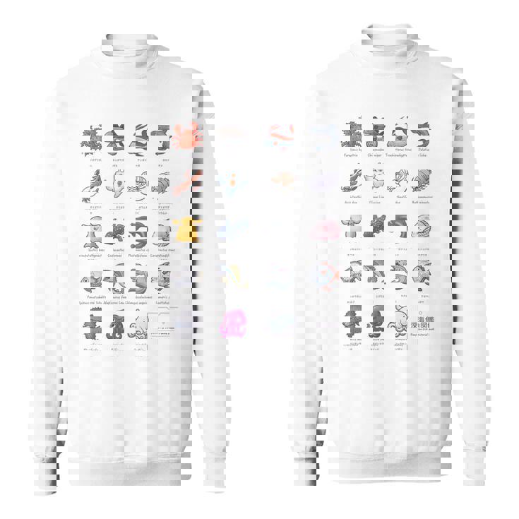 深海魚図鑑2 スウェットシャツ