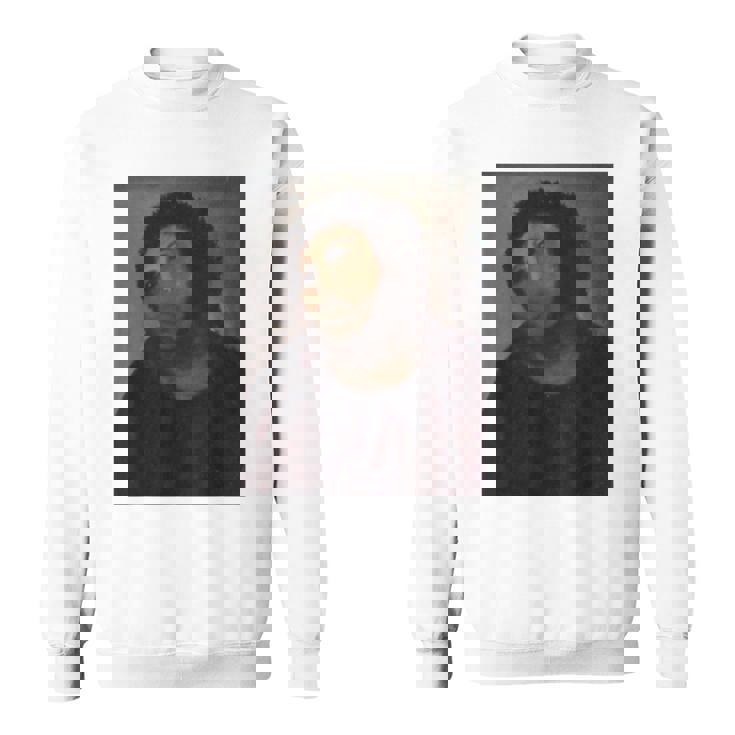 猿のイエスの絵、台無しにされたキリスト、フレスコ、ボッチドアートミーム。 スウェットシャツ