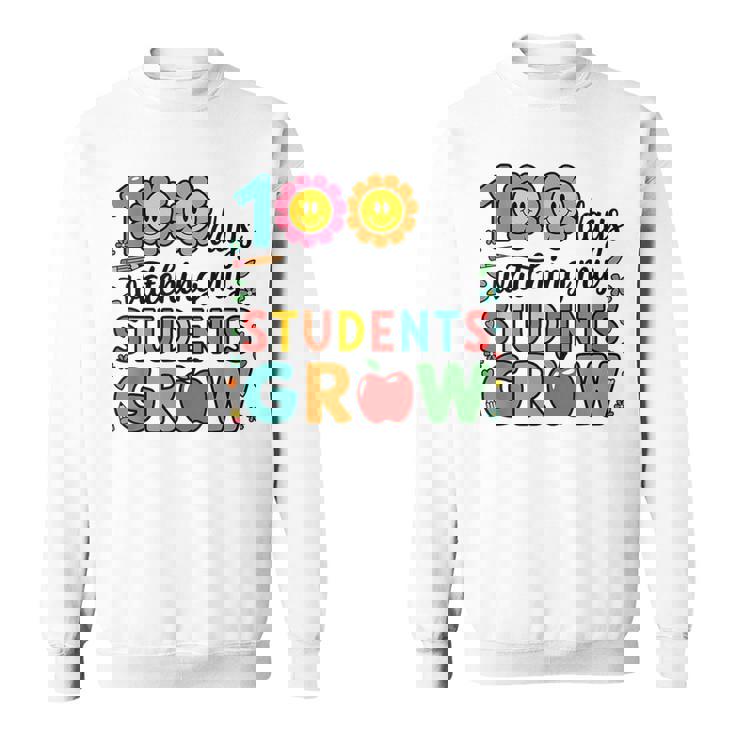 生徒たちが幸せに育つ100日間の学校を見る スウェットシャツ
