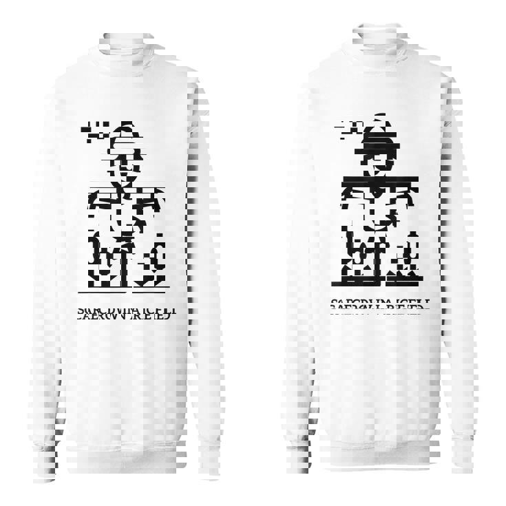 田んぼのかかし スウェットシャツ