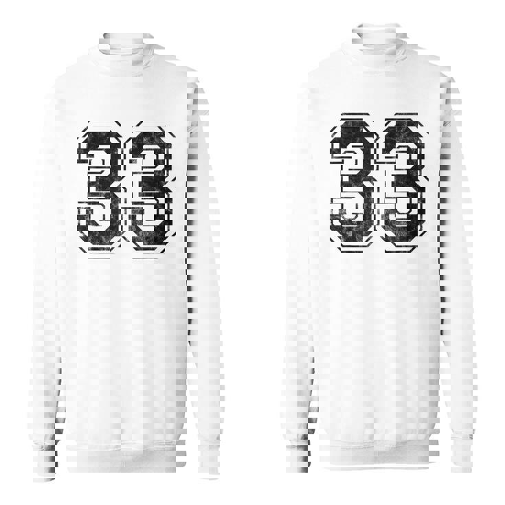 番号33 スウェットシャツ