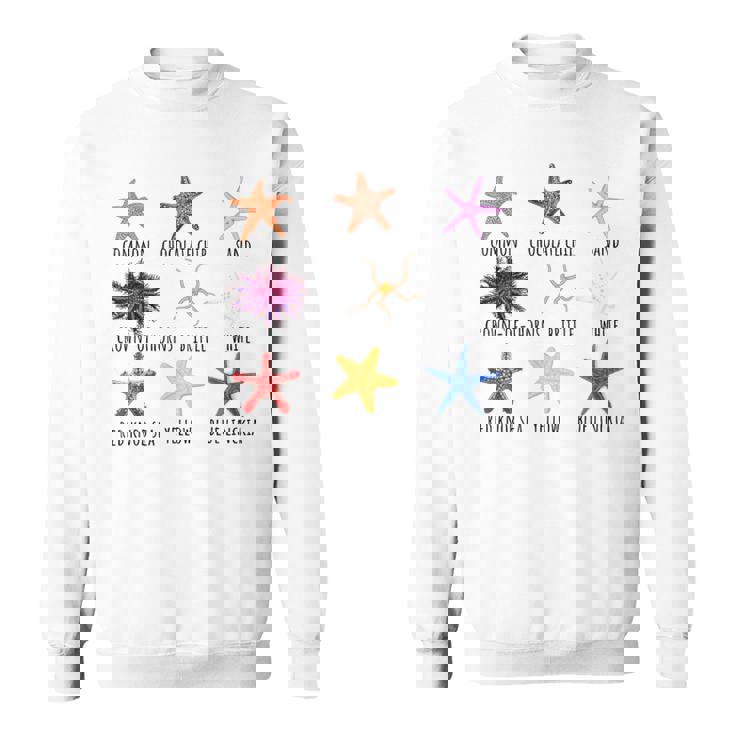 異なるタイプのヒトデの品種コレクション、かわいいヒトデ Lo スウェットシャツ