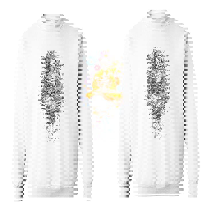 瞑想 仏 スピリチュアル ヨガ 禅 仏教 デザイン スウェットシャツ