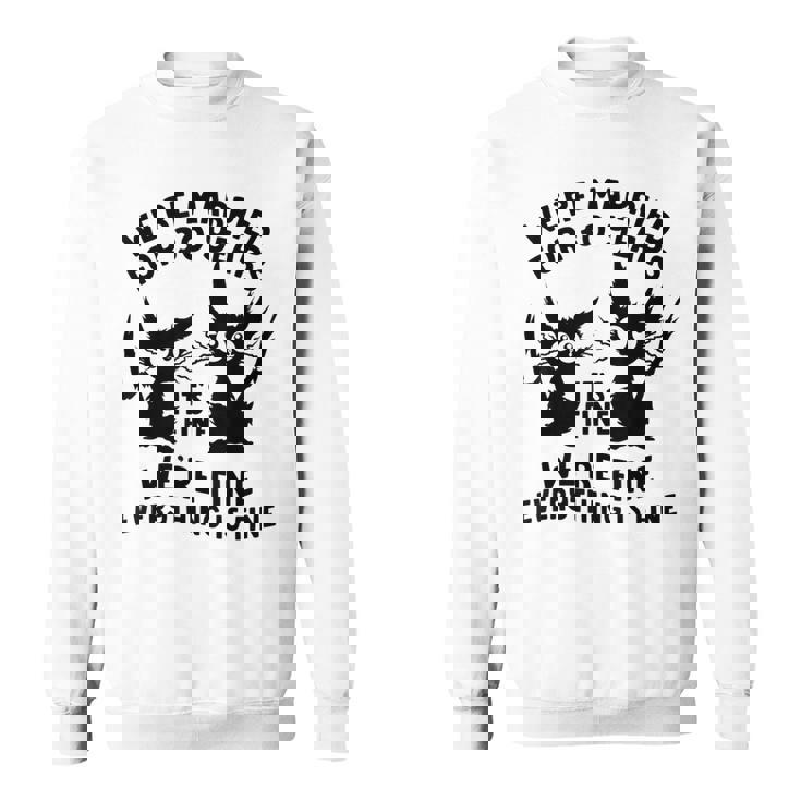 結婚30周年記念日 結婚30年 立派な猫 面白い スウェットシャツ