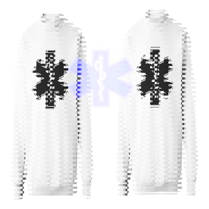 緊急医療レスポンダー Ems Emt 長袖tシャツ スウェットシャツ