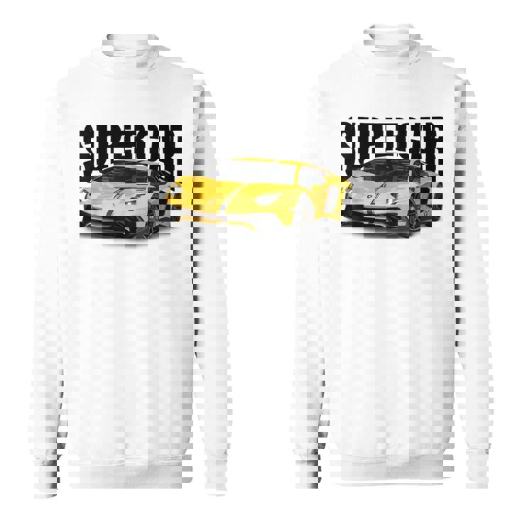 美しいエキゾチックなスーtシャツ、スポーツカー愛好家に最適。 スウェットシャツ