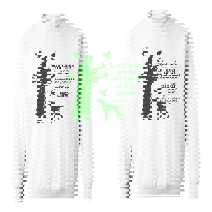 聖フランシスコ スウェットシャツ