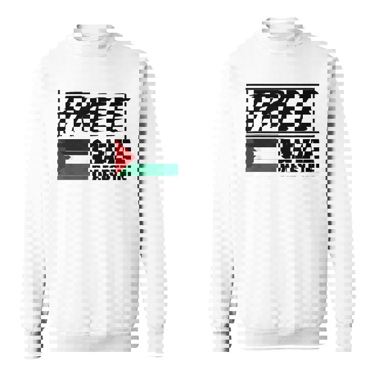 自由ガザ パレスチナ パレスチナ 国旗 自由パレスチナ ガザ スウェットシャツ